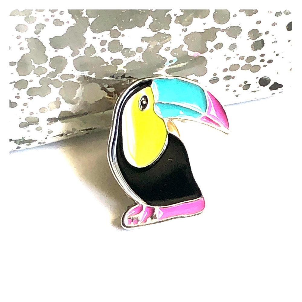 ➰Sweet Toucan Pin/Brooch - Picture 1 of 4
